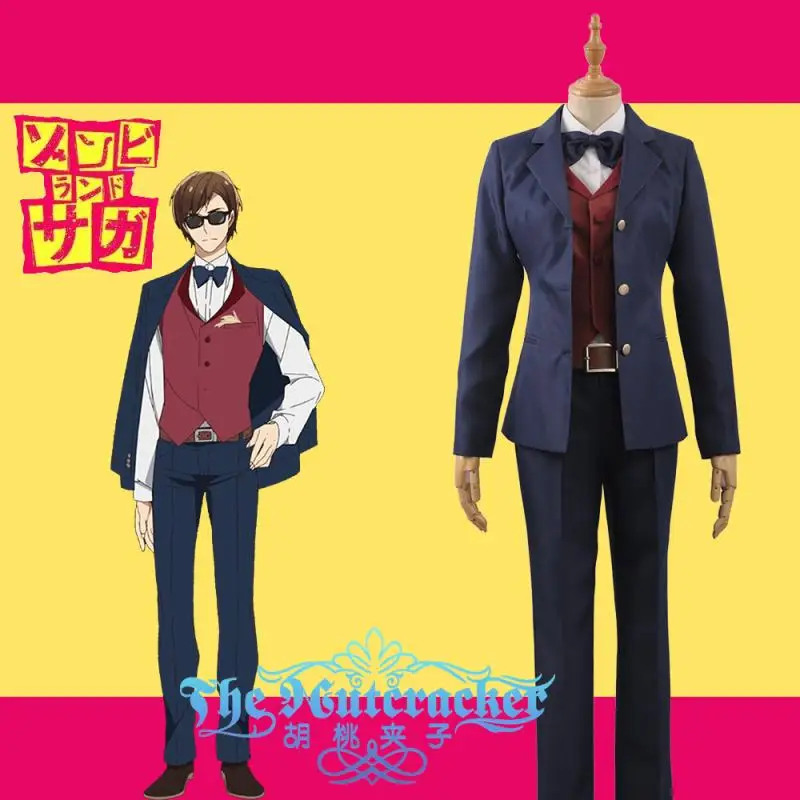 ZombieLand зомби Land Сага таинственный Idol производитель Котаро Tatsumi Inui форма наряд