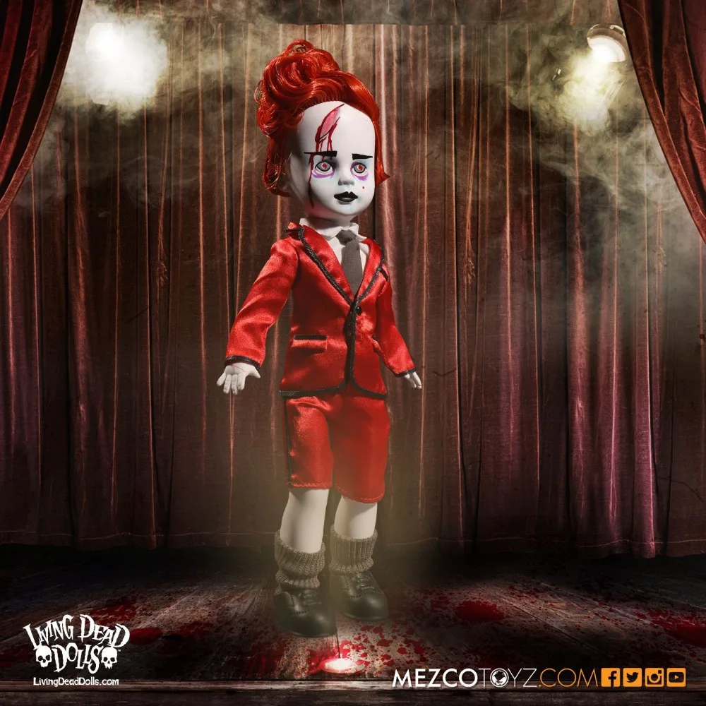 Mezco Серия 33 живые мертвые куклы Moulin Morgue Carotte Morts Фигурки игрушки