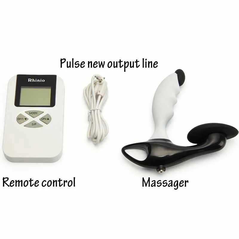 Электрический массажер простаты импульсный вибрат лечение мужской стимулятор