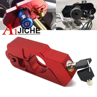 high quality cnc motorcycle handlebar lock brake clutch security safety theft protection for ducati monster 1200 monster 1100