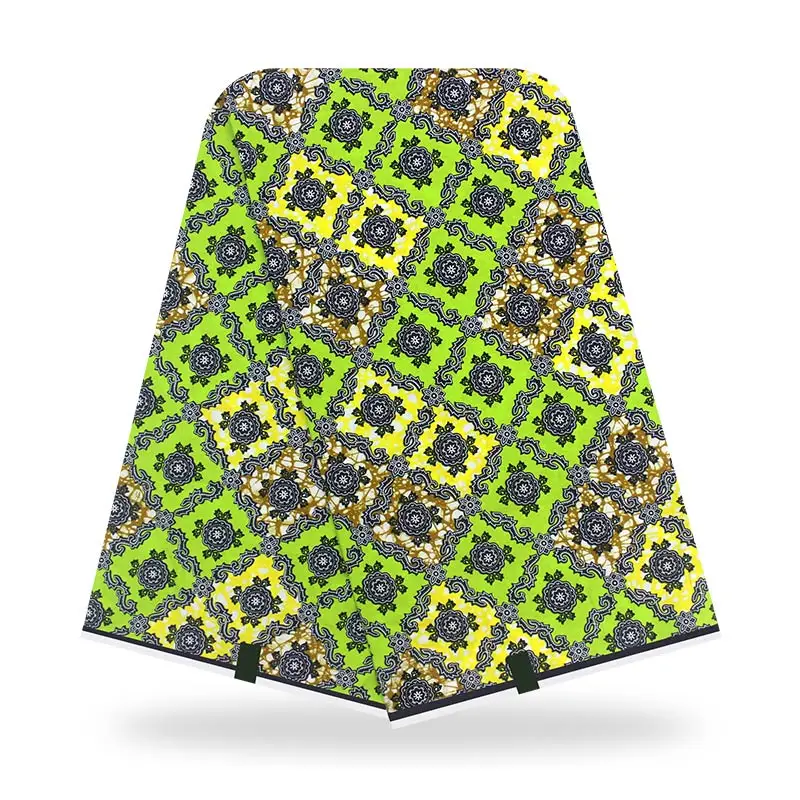 40*40 Пряжа африканская настоящая восковая печать ткань для лоскутного шитья 6