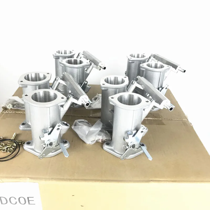 Двойной корпус дроссельной заслонки для Weber/Dellorto/Solex 40/42/45/48/50 DCOE 40 мм 42 45 48 50 -