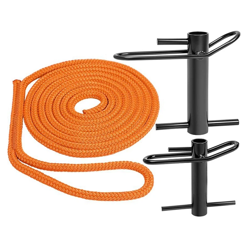 

New Sale 3/4 InchX14 Feet Steel Slow Descent Rigging Kit, Sling Tree Rope Friction Device for Arborist Climbers Lumberjack Etc