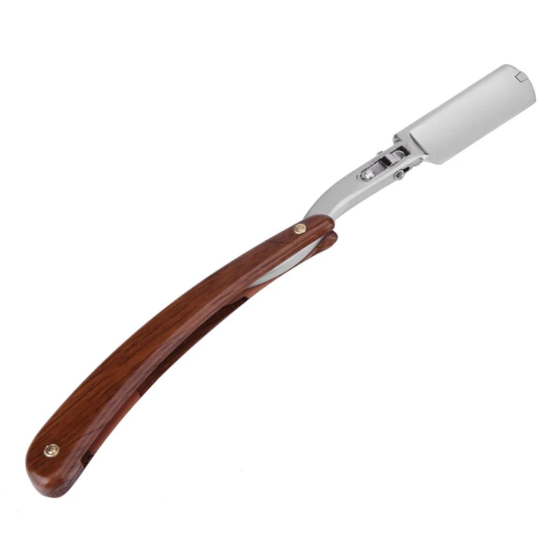 

Мужские бритвенные инструменты AD-Men для стрижки бровей и бороды, складная бритва из нержавеющей стали, стойка для прямого бритвенного станк...