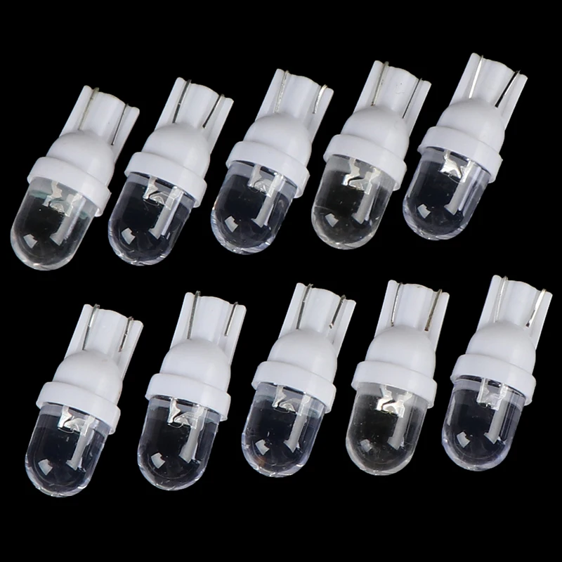 

10X T10 LED Car Xenon Light Bulb Indoor Parking Light 12V White Light