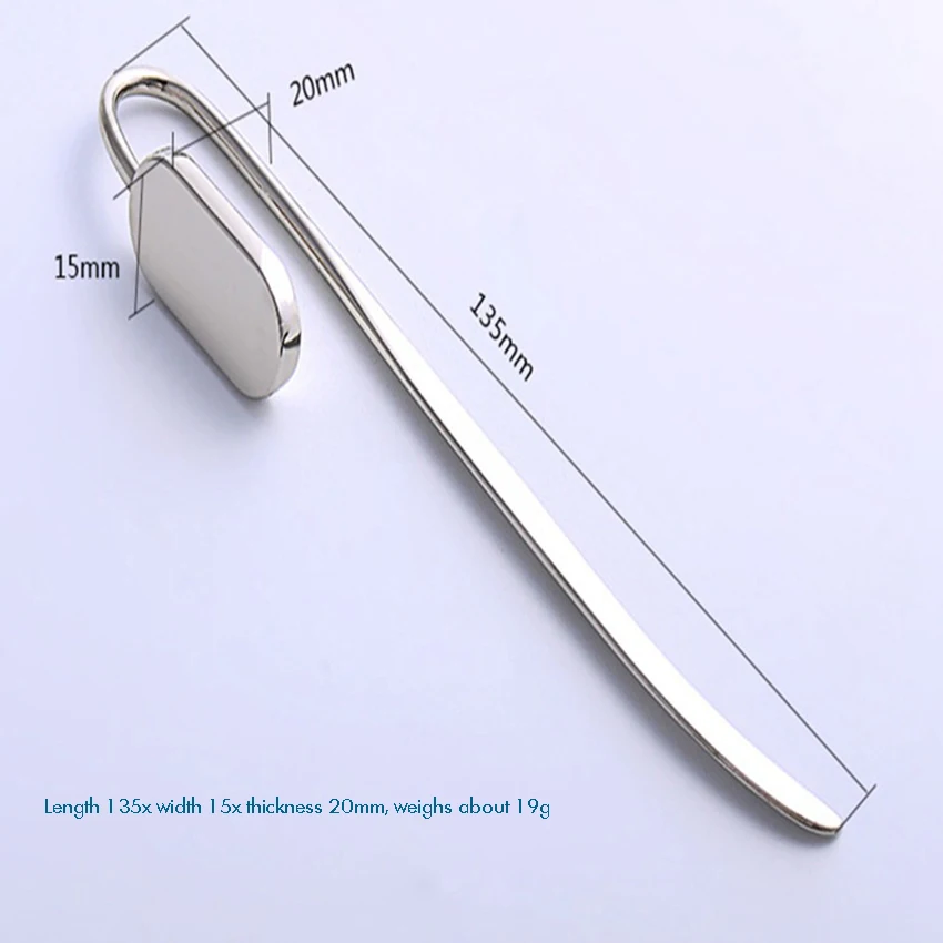 

Zinc Alloy Bookmark Creactive Swan Neck Oval Metal Book Marker Hanger Clip Reading Page Holder Stationery Office Supply Gift