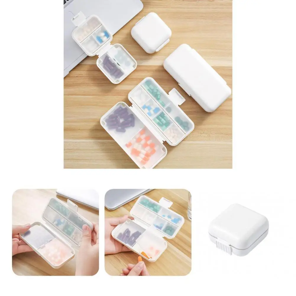 

Легкий универсальный чехол для недельных таблеток, чехол для медицинских таблеток, мини-контейнер для таблеток, безвредный для взрослых