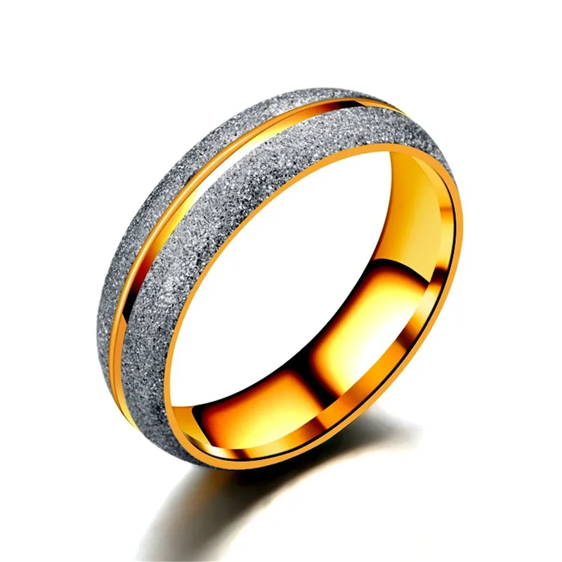 Женское кольцо для влюбленных из нержавеющей стали с кристаллами новое модное