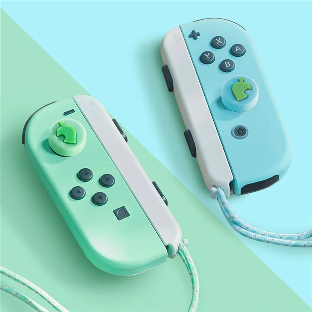 4 шт./компл. Мягкая силиконовая крышка для рукоятки аналоговая джойстика Nintendo Switch