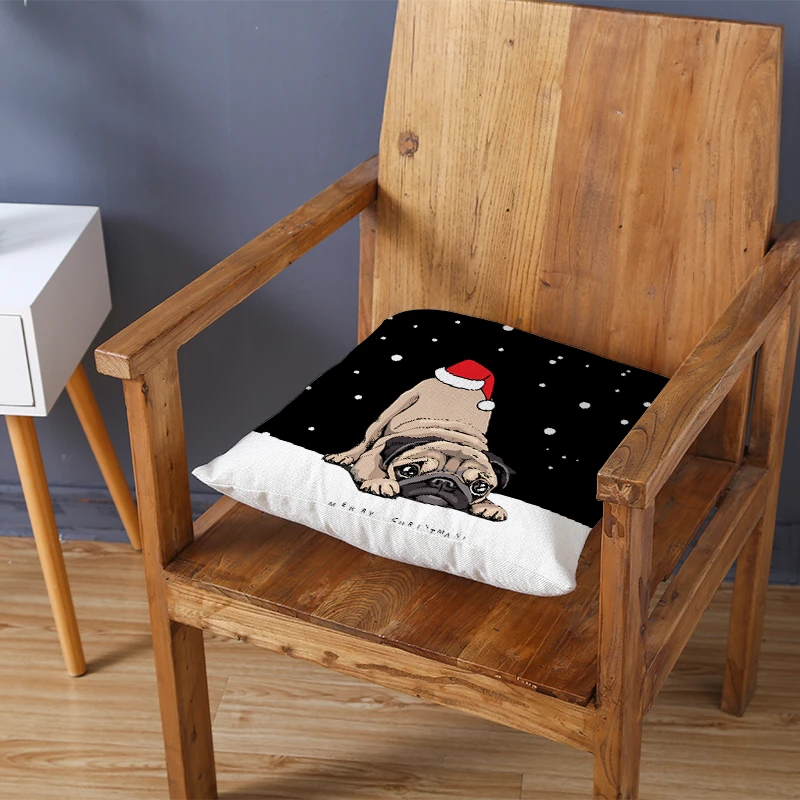 Fuwatacchi шапка &quotСчастливого Рождества&quot наволочки для подушек подарок собаки