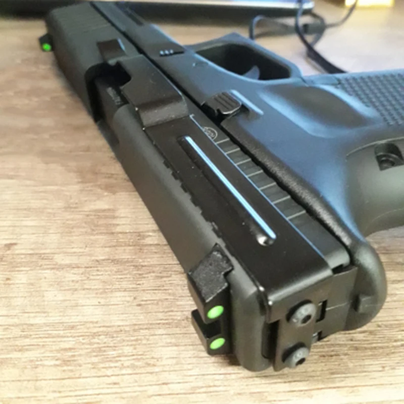 Тактический Пистолет передний задний Ночной прицел для Glock 17 19 22 23 24 26 27 33 34 35