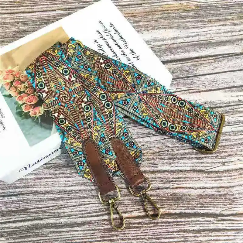 

OLN Adjustabe Shoulder Strap for Women Removable Shoulder Rainbow Hanger Handbag Bag Strapes Decorative Obag Handle