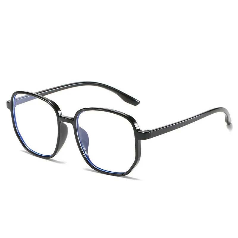 

New Polygonal Anti Blue Light Spectacle Frames Men's Simple Comfortable And Eyeglasses Ladies Fashionable Trend Myopia Eyewears