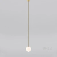 modern pendant light for living room glass ball kitchen hanging lamps designer dining room lights cafe shop suspension luminaire