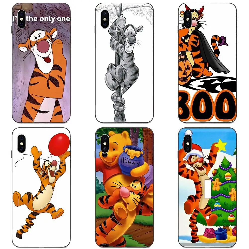 Мягкий чехол для телефона Tigger Galaxy A8 A9 Star Note 4 8 9 10 S3 S4 S5 S6 S7 S8 S9 S10 Edge Lite Plus Pro