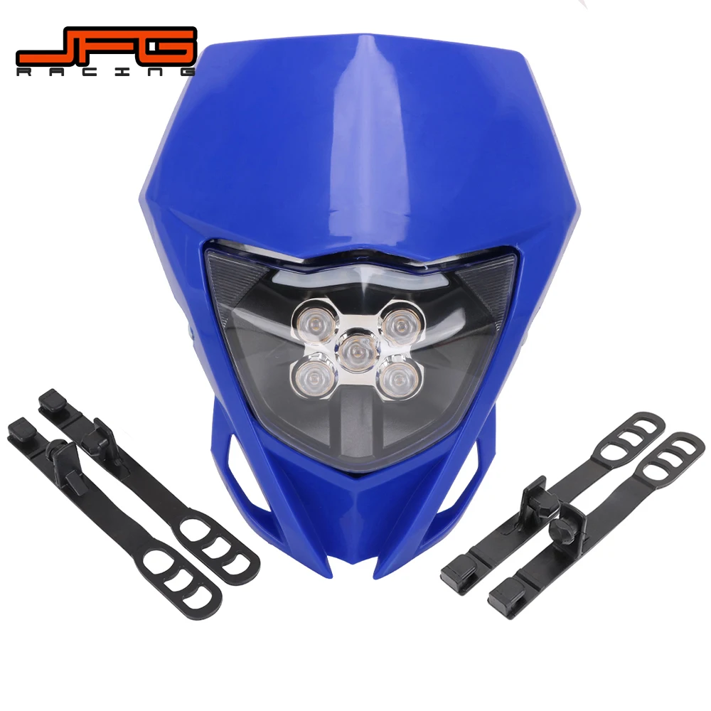 

Motorcycle LED Headlight Headlamp Head Lamp Light For YAMAHA YZ125 YZ250 YZ250F YZ426F YZ450F WR250 WR250F WR426F WR450F
