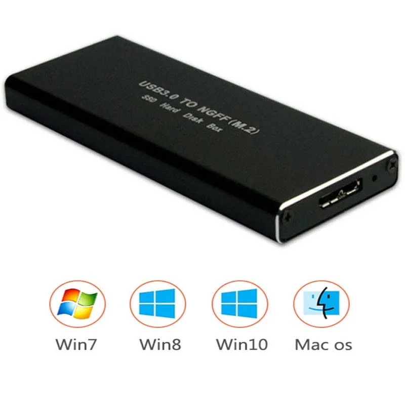 Чехол M2 SSD корпус NGFF чехол для M.2 адаптер USB 3 0 на SATA внешний конвертер Caddy 6 Гбит/с
