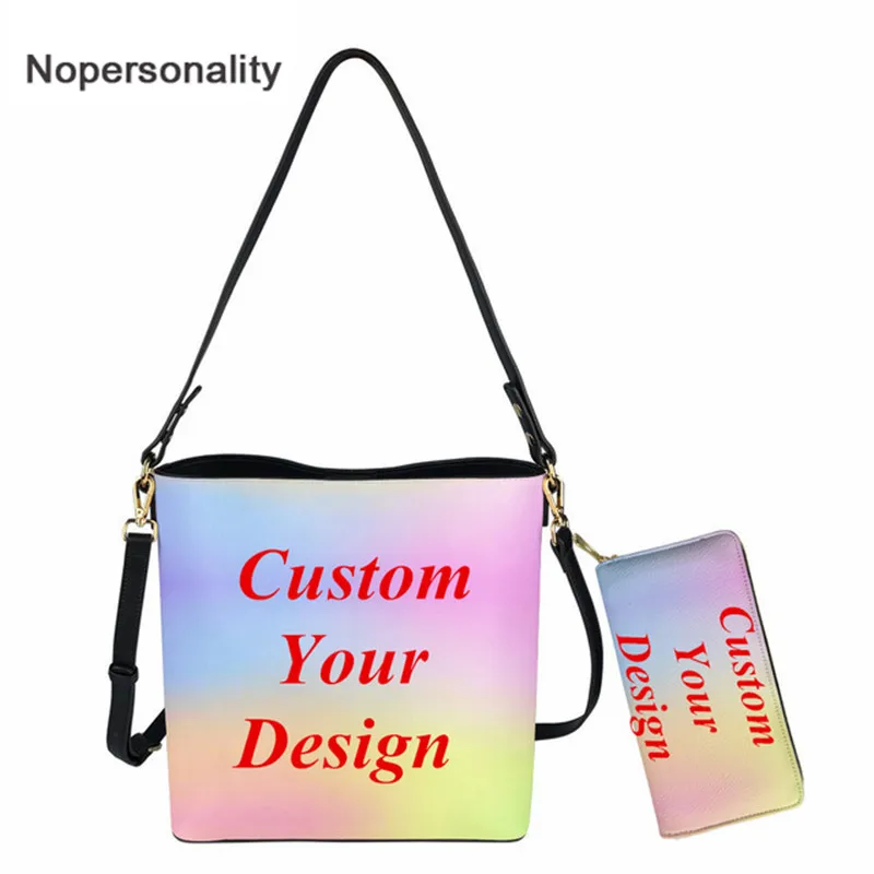 

Сумка-мессенджер и кошелек Nopersonality женская из ПУ кожи