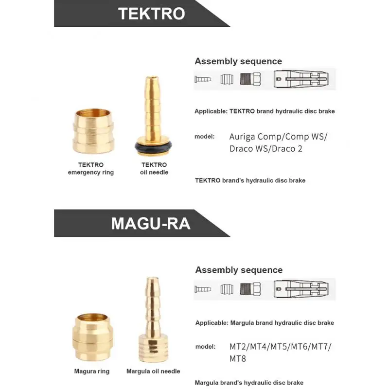 Оливковая головка для велосипеда MTB масляная игла горного BH90/BH59/SRAM/MAGURA/TEKTRO