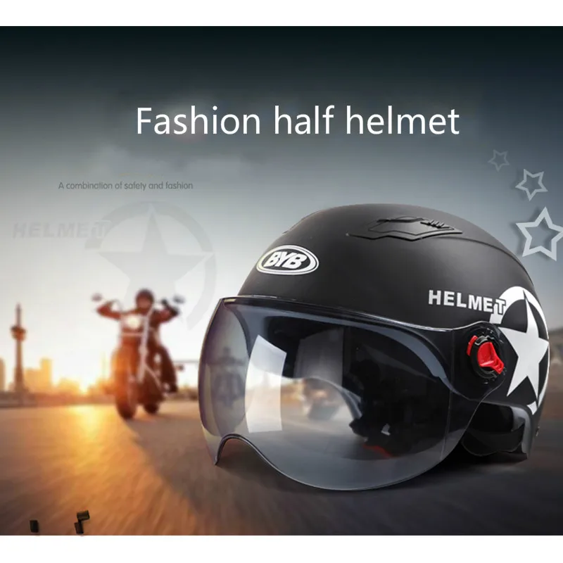 Мотоциклетный шлем скутер casco велосипед каск cascos бейсбольная кепка анти УФ