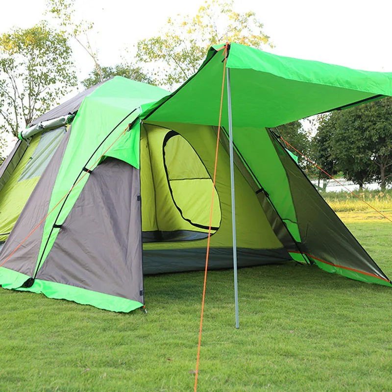 Туристическая палатка Camel с юбкой автоматическая на 3 4 порта есть двери один