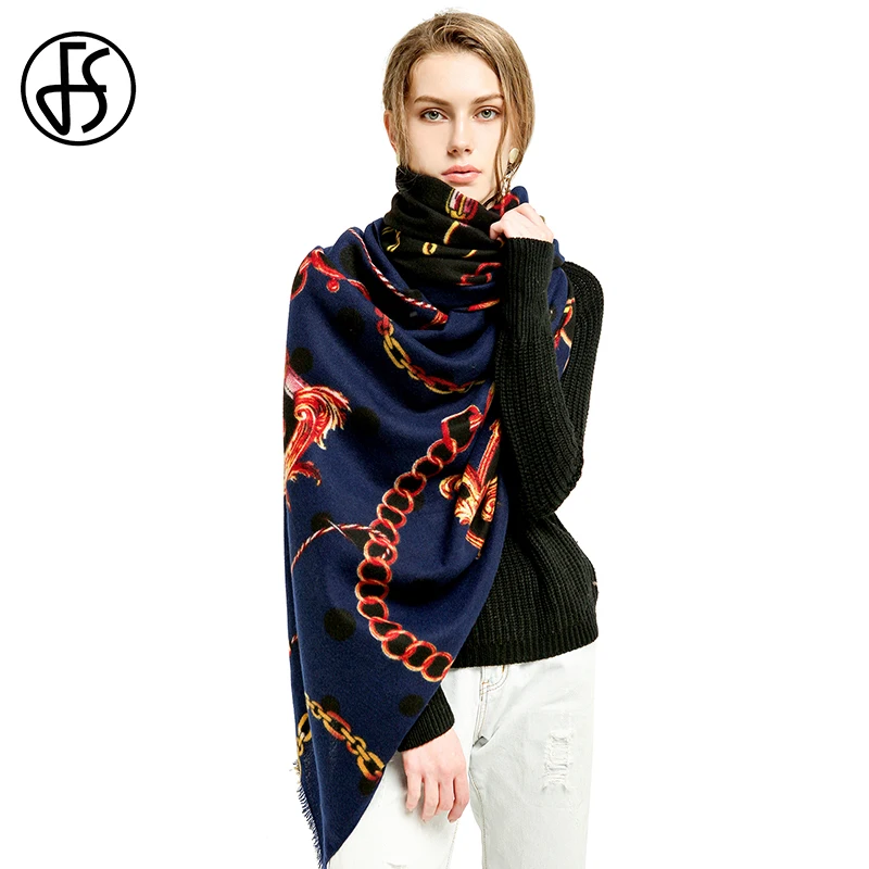 FS 2019 европейский и американский стиль Дамская мода длинные цепи шаблон печати