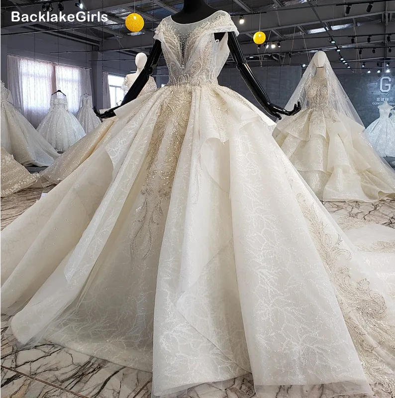 Элегантные свадебные платья для женщин более слойная Пышная юбка Заказные