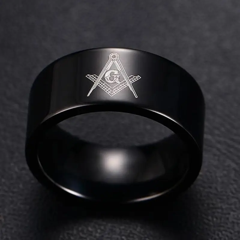 Новинка 2017 модное женское кольцо черное плоское титановое обручальное