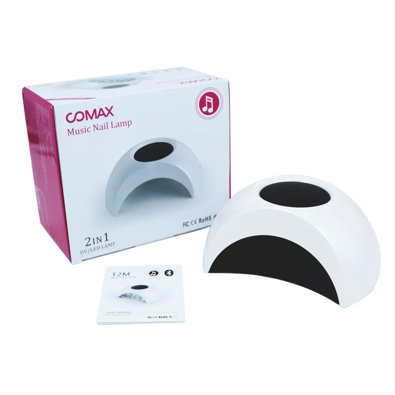 Светодиодный УФ светильник для ногтей Bluetooth динамик 42 Вт проигрыватель лампа