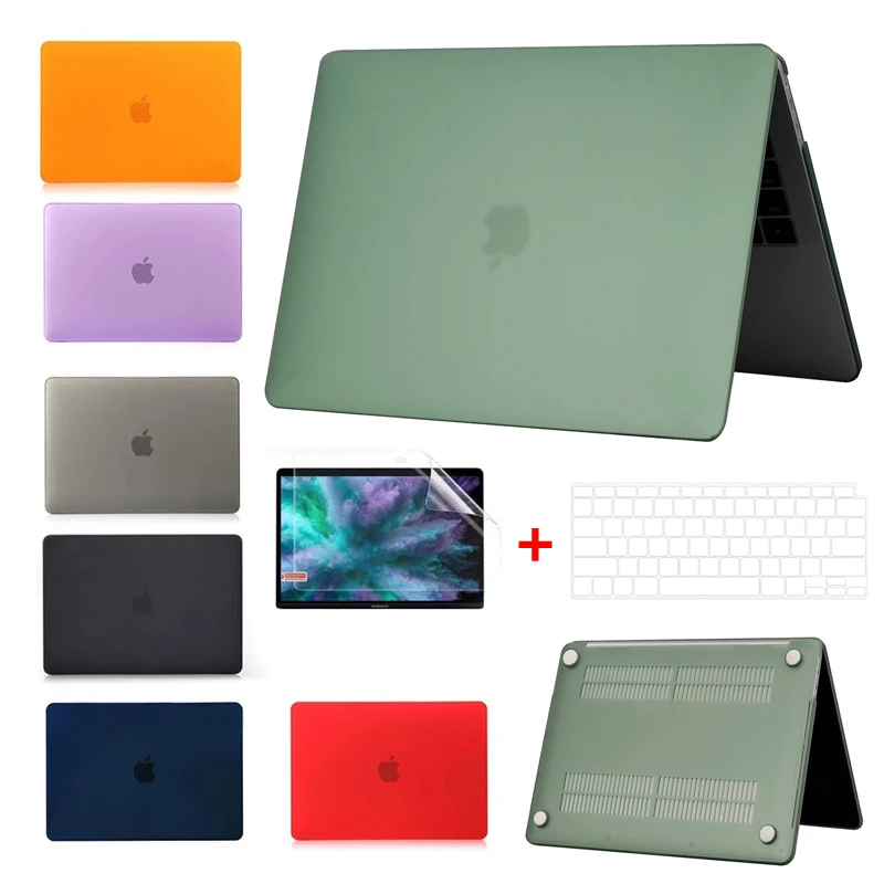 Жесткий чехол для ноутбука Apple Macbook Pro Матовые чехлы 2021 M1 чип A2485 16 2 дюймов с