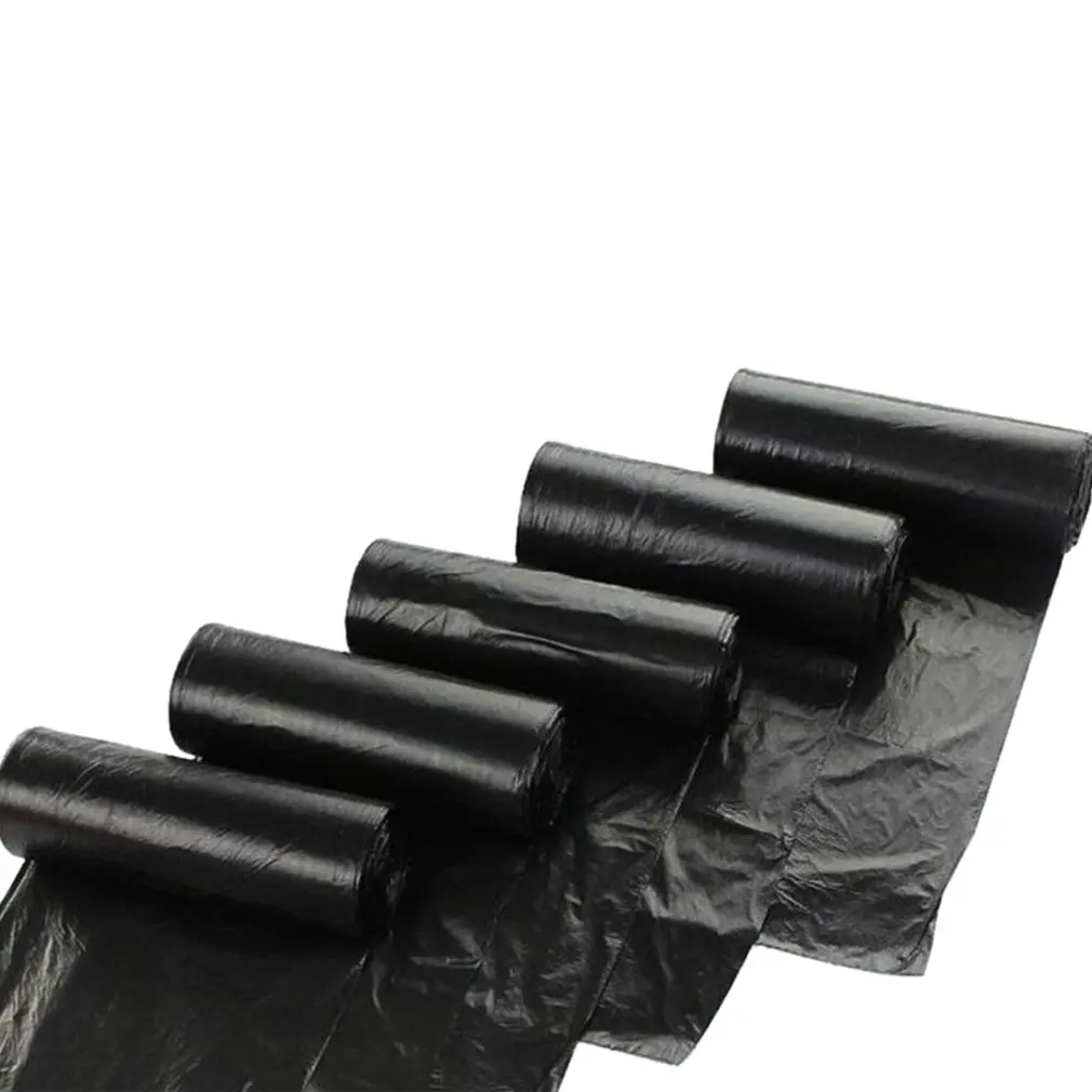 5 рулонов пластиковый мешок для отходов утолщенные мешки домашних животных
