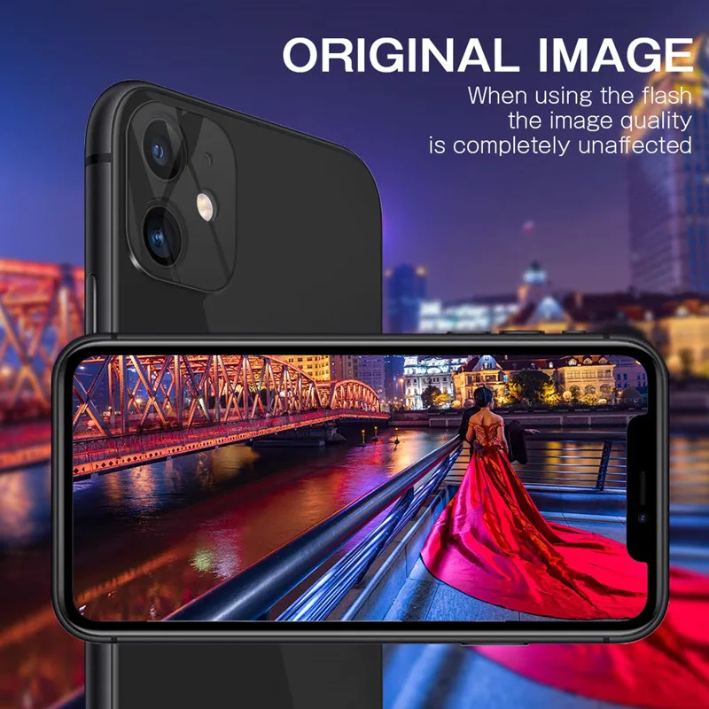 Camera Lens Cover Tempered Glass For iPhone X XS MAX Seconds Change 11 Pro Titanium Alloy Case Back | Мобильные телефоны и