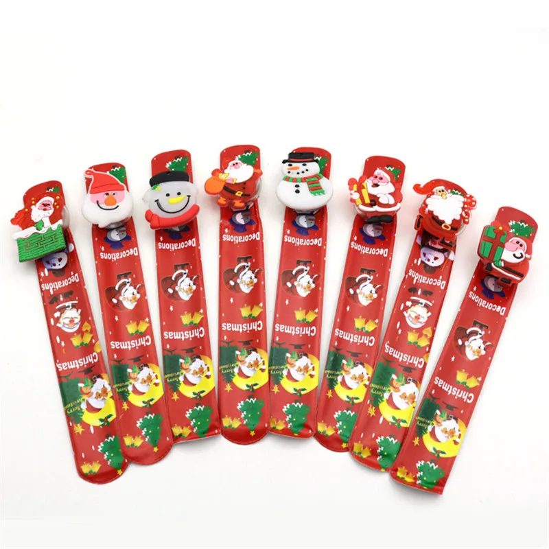 Браслет со светящимися светодиодами Рождественский браслет светящаяся игрушка