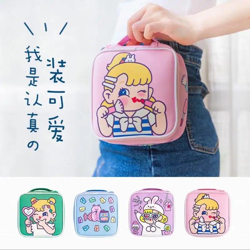 Bentoy Новый мультяшный супер милый косметический чехол для хранения посылка