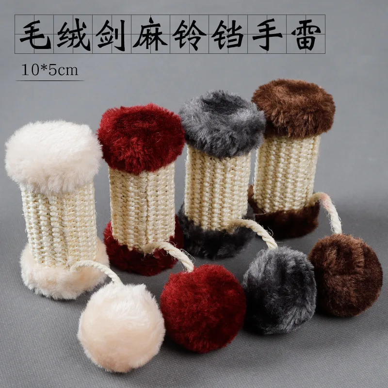 Новый стиль игрушка для кошек когти шлифовальная ролик Создания звука