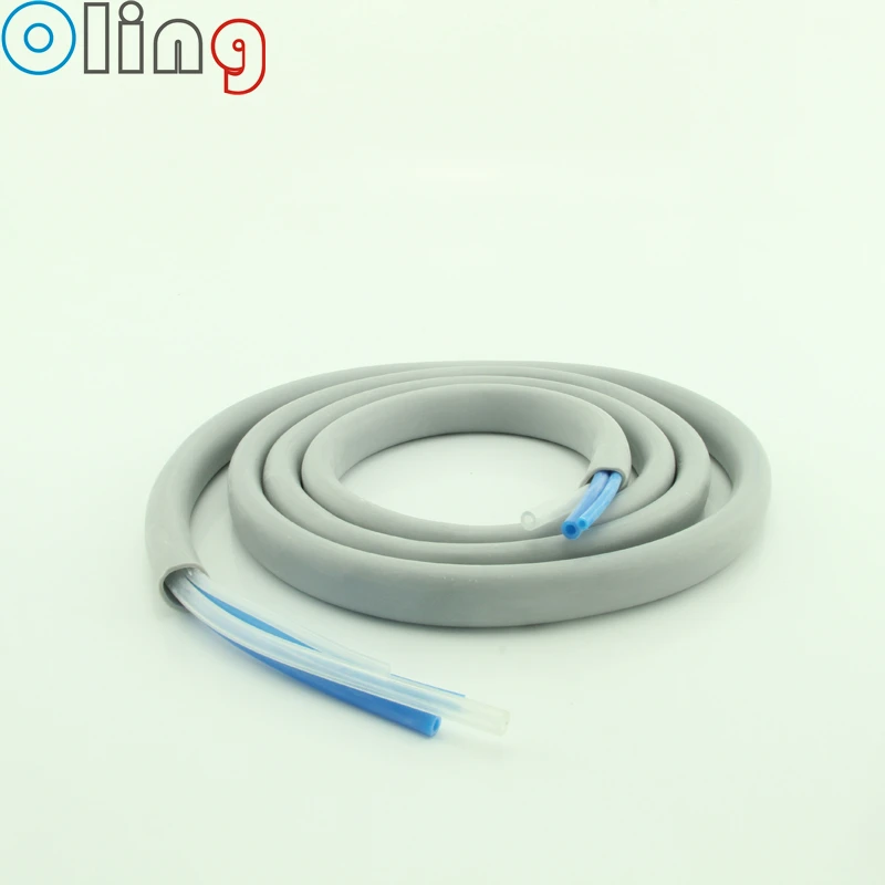 

10 шт. зубная трубка 4 отверстия для ног Управление Переключатель педаль насосно-компрессорных труб ножной тормоз трубы стоматологической у...