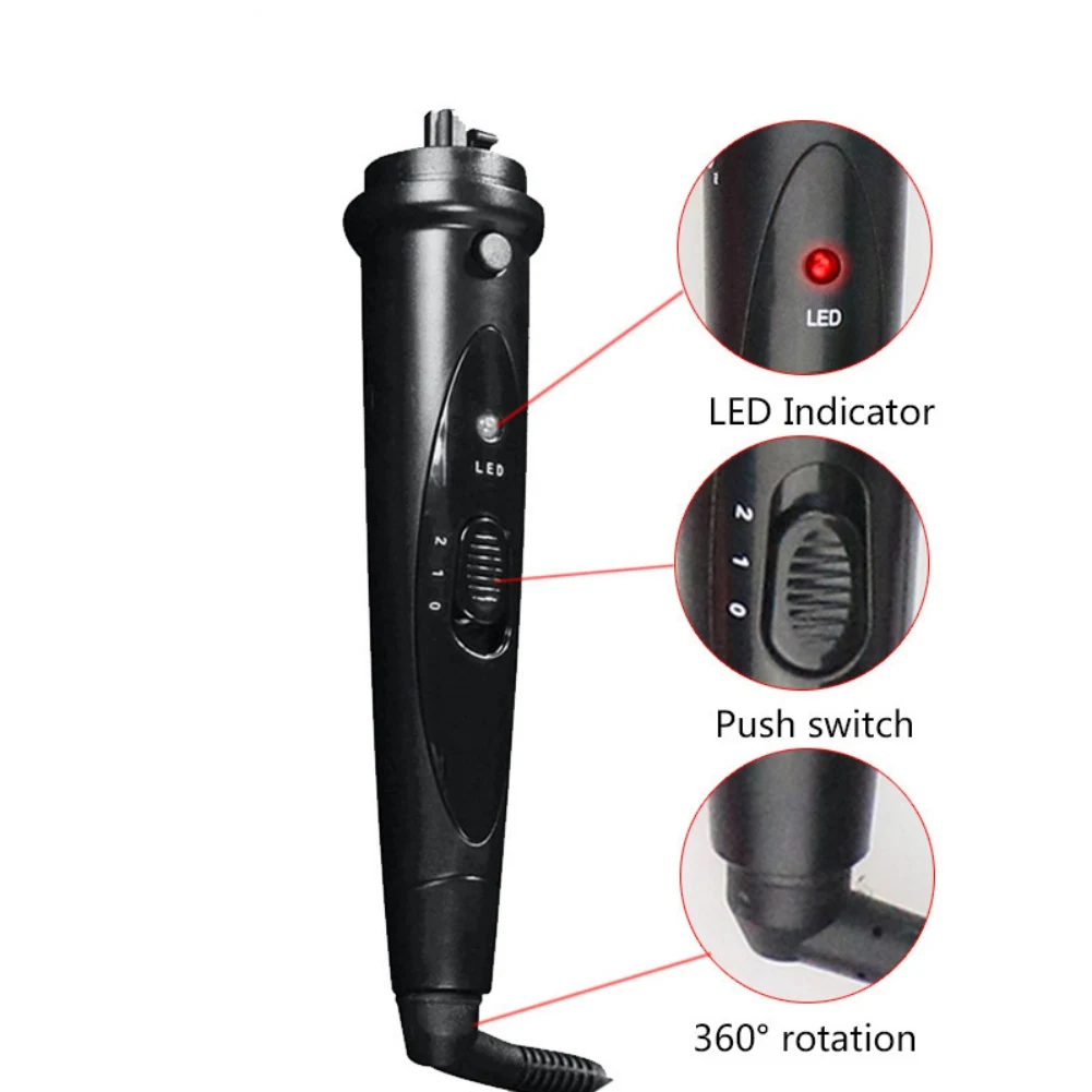 

6 in 1 Curling Iron 9-32mm Hair Curler Wand Hair Curling Iron Crimp Corrugation Hair Styling Tools