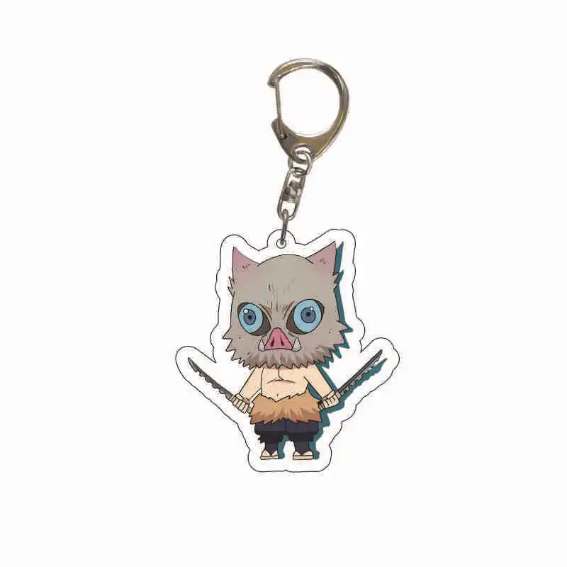Аниме брелок для ключей рассекающий демонов женский танджиру камадо незуко