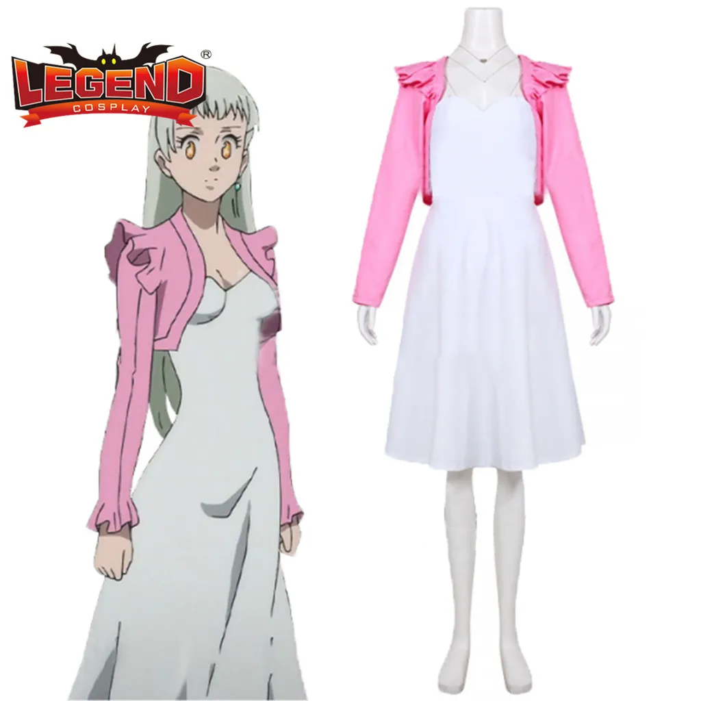 Косплей Легенда семь смертных грехов: камигами нет гекирин Элизабет лионы Костюм