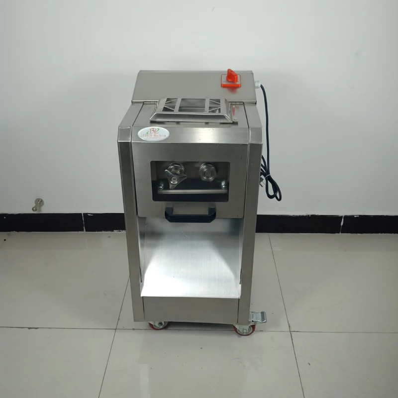 

New Commercial Vertical Meat Slicer Removable Knife Group Sliced Shredded Diced Mince Machine Meat Cutter Machine