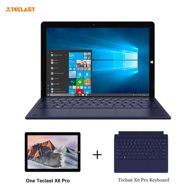 Teclast X6 Pro 12 6 &quotНоутбук 8 Гб Оперативная память 256 ГБ SSD Intel Core HD 2880*1920 Dual Тетрадь Windows