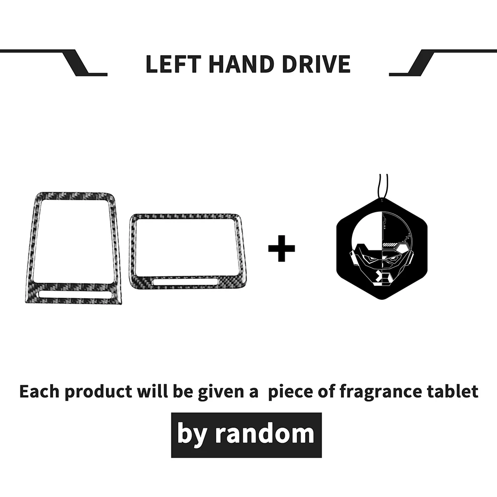 

Carbon Fiber Car Dashboard Air Outlet Vent Frame Trim Sticker Car Interior Accessories for Dodge Challenger 2008-2014