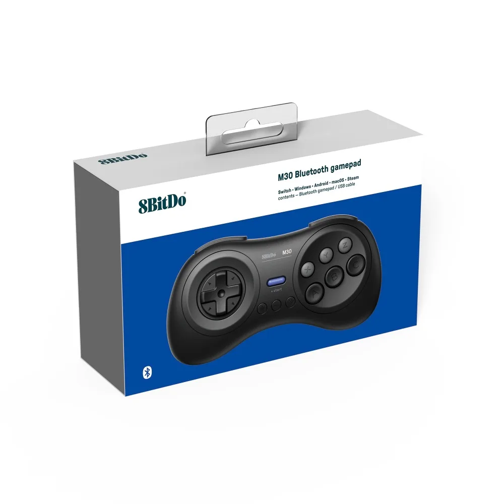 

8BitDo M30 Wireless Bluetooth Gamepad Controller for Sega Genesis Mega Drive Style for Nintend NS Switch/Andorid/Windows/MacOS