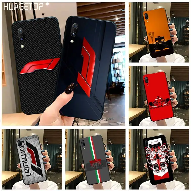 

HUAGETOP Formula 1 F1 Customer Phone Case For Vivo Y91c Y17 Y51 Y67 Y55 Y7s Y81S Y19 V17 vivos5