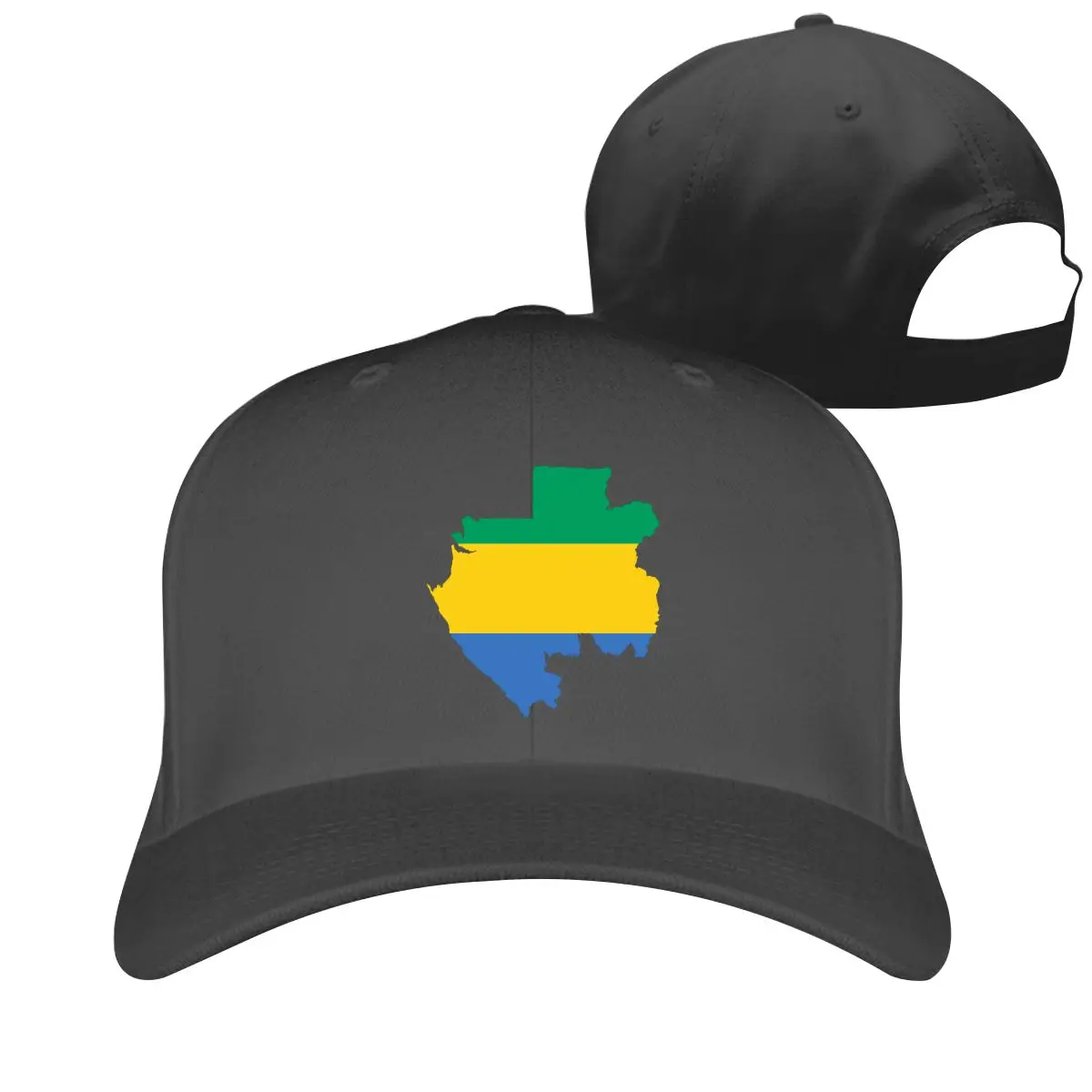 

Gabon Flag mens and womens stylish lightweight Vintage