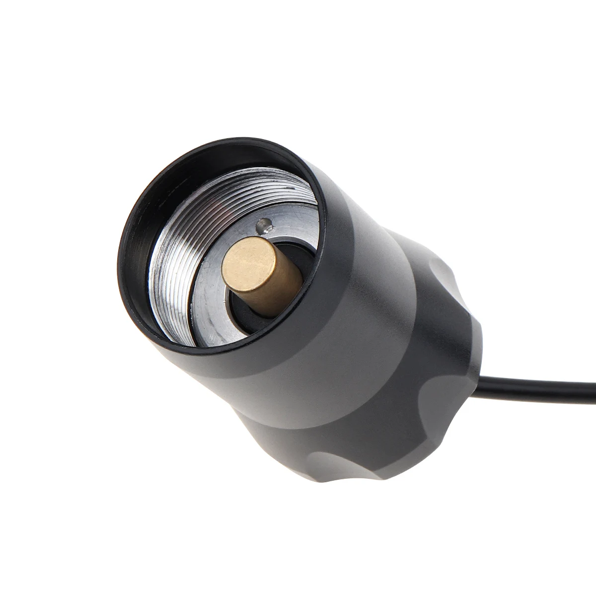 Детали для светодиодного фонарика SecurityIng полностью металлический 2 кнопки