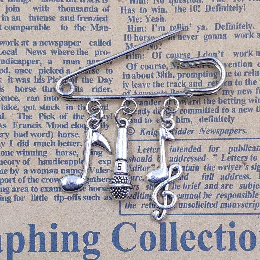 8 формы в стиле ретро с серебряным покрытием музыкальный символов серии гитары