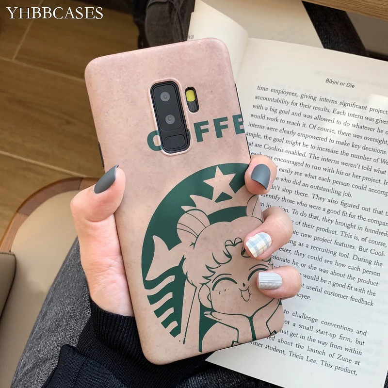 Мультяшные Чехлы YHBBCASES с Сейлор Мун для телефонов Samsung Note 10 8 9 Ретро мягкий чехол