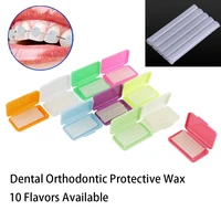 1pc dental orthodontics wax dental ortho wax mix scent for braces bracket gum irritation dentist tools dentistry materials