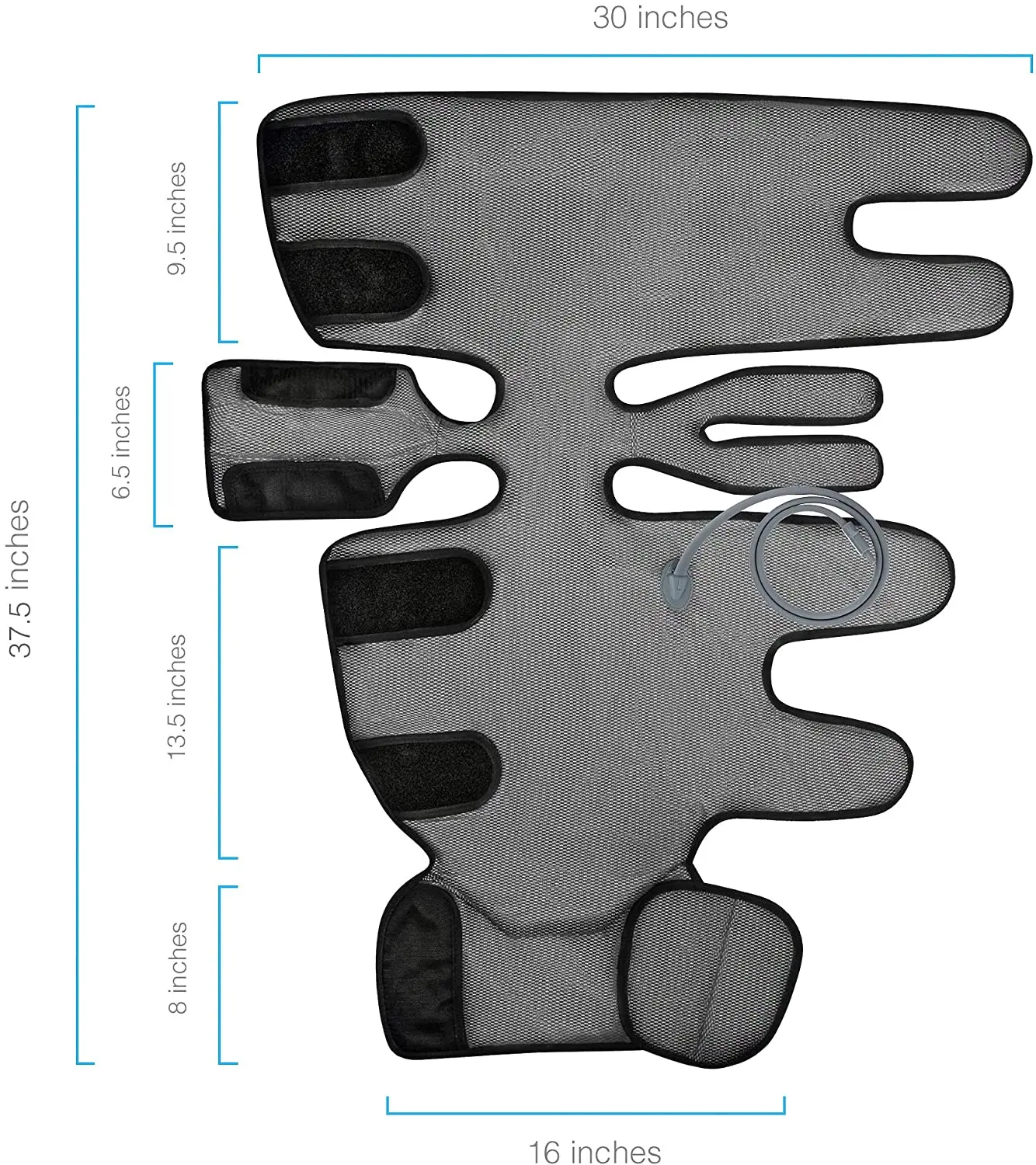 Воздушный компрессионный массажер для ног расслабления циркуляции домашнего